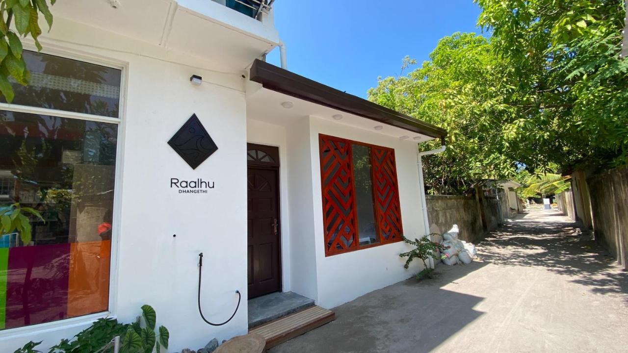 Raalhu Dhangethi Bed and Breakfast Exteriör bild